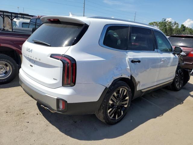 5XYP5DGC2PG327009 - 2023 KIA TELLURIDE SX WHITE photo 3