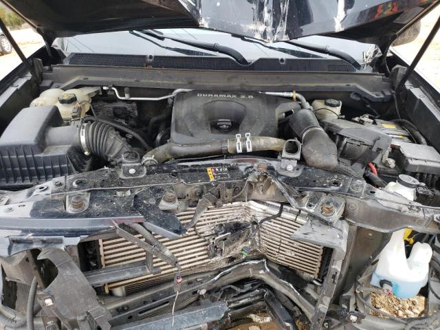 1GCPTEE16J1121809 - 2018 CHEVROLET COLORADO ZR2 BLACK photo 11