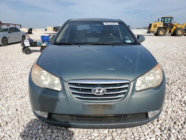 KMHDU4AD5AU944803 - 2010 HYUNDAI ELANTRA BLUE GRAY photo 5