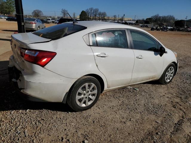 KNADM4A34G6639072 - 2016 KIA RIO LX WHITE photo 3