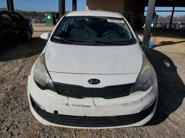 KNADM4A34G6639072 - 2016 KIA RIO LX WHITE photo 5