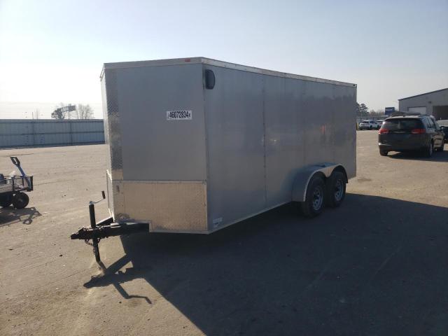 7FWBE1622M1013936 - 2021 EAGR TRAILER SILVER photo 2