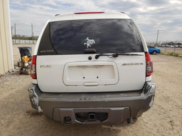 4NUES16S546702353 - 2004 ISUZU ASCENDER S თეთრი ფოტო 6