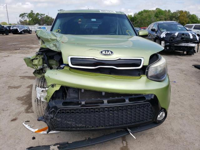 KNDJP3A50G7830975 - 2016 KIA SOUL + GREEN photo 5