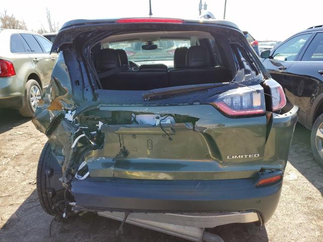 1C4PJMDX1KD166839 - 2019 JEEP CHEROKEE LIMITED GREEN photo 6