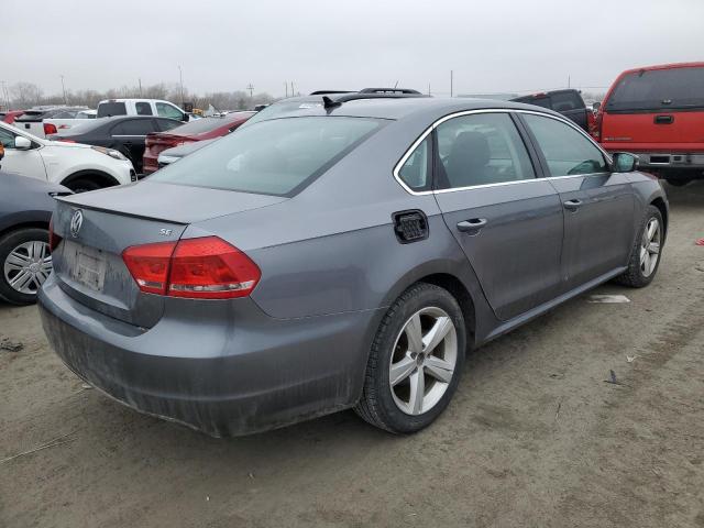 1VWBP7A37DC041054 - 2013 VOLKSWAGEN PASSAT SE GRAY photo 3