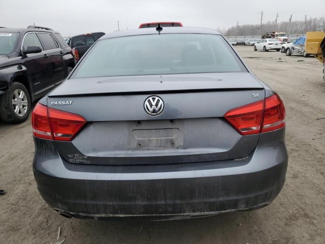 1VWBP7A37DC041054 - 2013 VOLKSWAGEN PASSAT SE GRAY photo 6