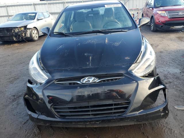 KMHCU4AEXEU760452 - 2014 HYUNDAI ACCENT GLS BLACK photo 5