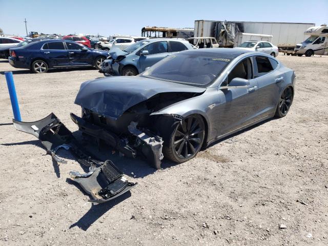 5YJSA1CG1DFP14800 - 2013 TESLA MODEL S Գրաֆիտ լուսանկար 1