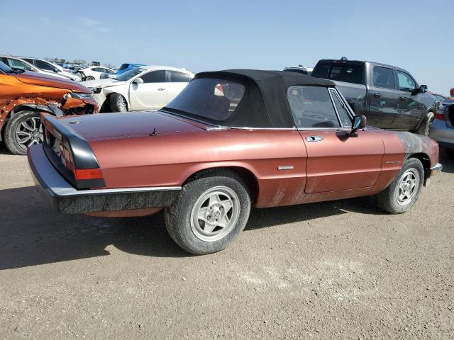 ZARBA12G5L6001688 - 1990 ALFA ROMEO SPIDER VELOCE ORANGE photo 3