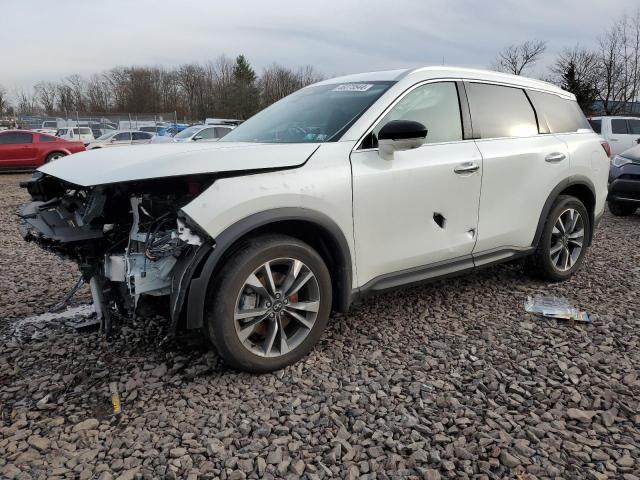 5N1DL1FS6PC368923 - 2023 INFINITI QX60 LUXE WHITE photo 1