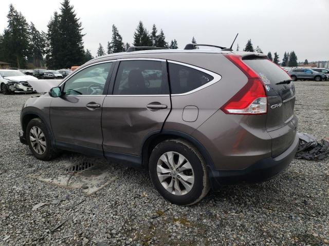 5J6RM4H72DL038526 - 2013 HONDA CR-V EXL TAN photo 2