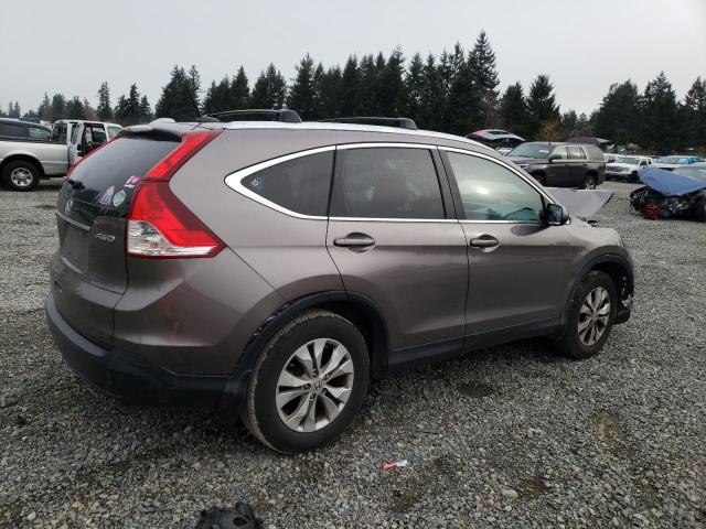 5J6RM4H72DL038526 - 2013 HONDA CR-V EXL TAN photo 3