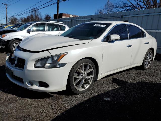 1N4AA5AP3BC807372 - 2011 NISSAN MAXIMA S WHITE photo 1