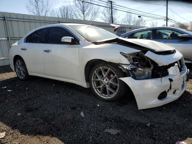 1N4AA5AP3BC807372 - 2011 NISSAN MAXIMA S WHITE photo 4