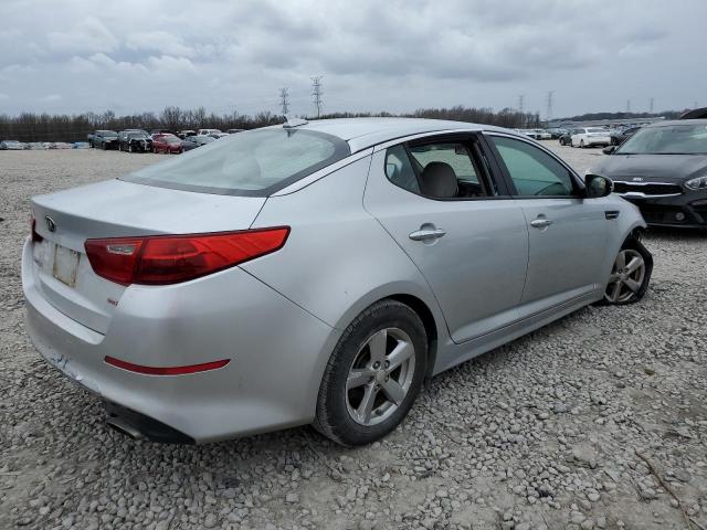 5XXGM4A79FG425617 - 2015 KIA OPTIMA LX SILVER photo 3