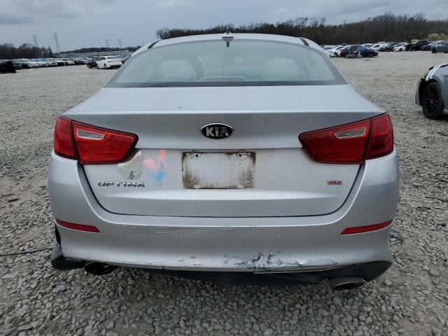 5XXGM4A79FG425617 - 2015 KIA OPTIMA LX SILVER photo 6