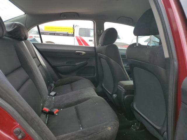 2HGFA1F69BH549737 - 2011 HONDA CIVIC LX-S برغندي صورة 10