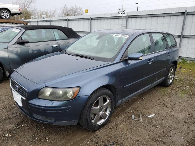 YV1MJ682652078067 - 2005 VOLVO V50 T5 BLUE photo 1