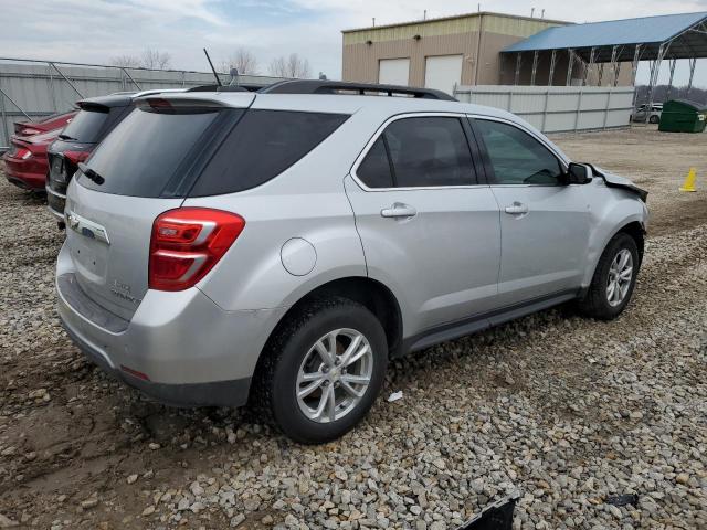 2GNFLFEK3H6337013 - 2017 CHEVROLET EQUINOX LT SILVER photo 3