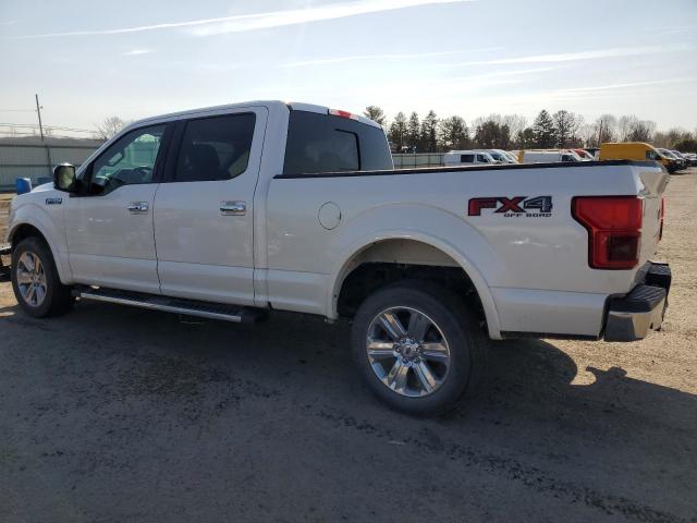 1FTFW1EG6JFA54857 - 2018 FORD F150 SUPERCREW WHITE photo 2