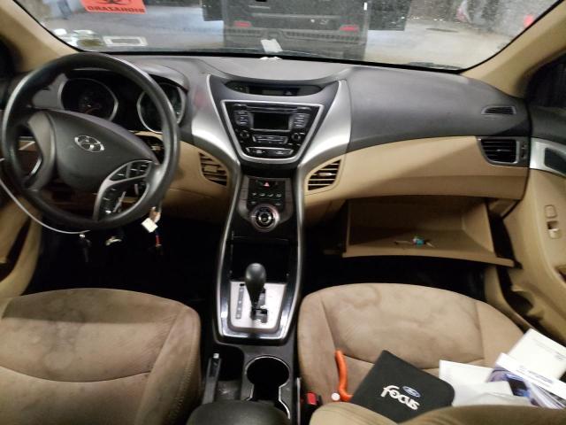 5NPDH4AE3DH322636 - 2013 HYUNDAI ELANTRA GLS TAN photo 8