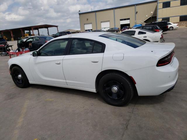 2C3CDXAG8HH606583 - 2017 DODGE CHARGER POLICE WHITE photo 2