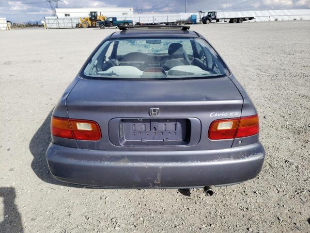 1HGEJ1232SL014470 - 1995 HONDA CIVIC EX GRAY photo 6