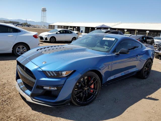 1FA6P8SJ7L5503158 - 2020 FORD MUSTANG SHELBY GT500 BLUE photo 1