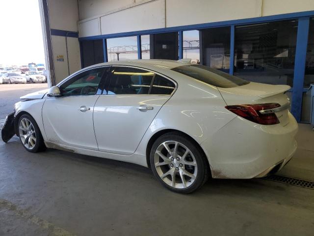 2G4GU5GX0H9107419 - 2017 BUICK REGAL GS WHITE photo 2