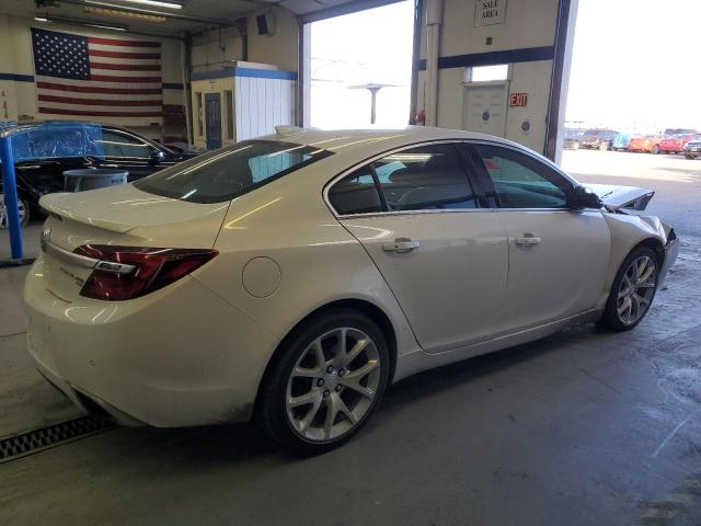 2G4GU5GX0H9107419 - 2017 BUICK REGAL GS WHITE photo 3