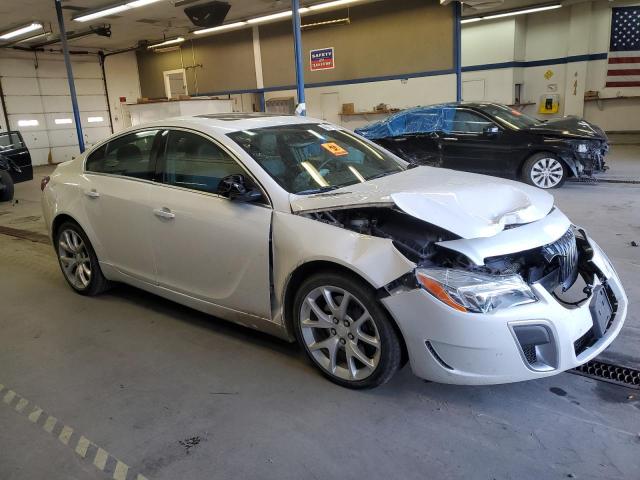 2G4GU5GX0H9107419 - 2017 BUICK REGAL GS WHITE photo 4