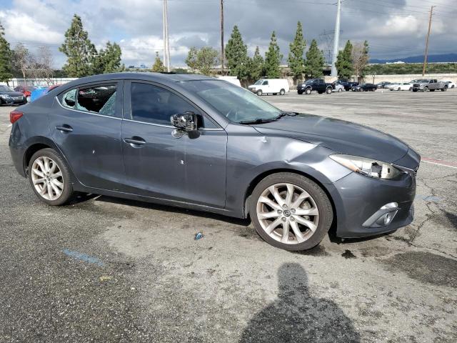 JM1BM1V39F1243010 - 2015 MAZDA 3 TOURING GRAY photo 4