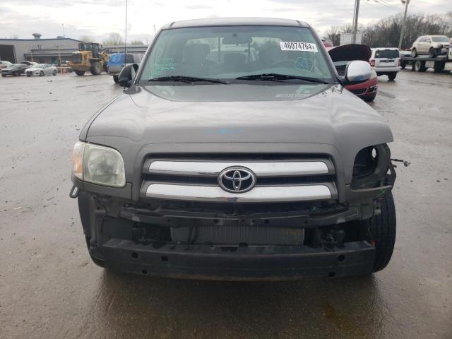 5TBRU34175S442660 - 2005 TOYOTA TUNDRA ACCESS CAB SR5 GRAY photo 5