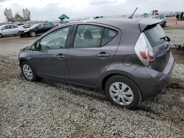 JTDKDTB36D1548588 - 2013 TOYOTA PRIUS C GRAY photo 2