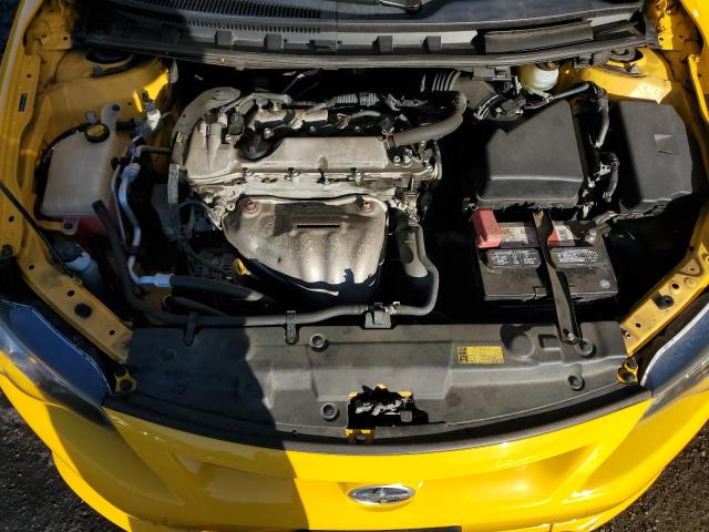 JTKJF5C72C3029634 - 2012 TOYOTA SCION TC ყვითელი ფოტო 11