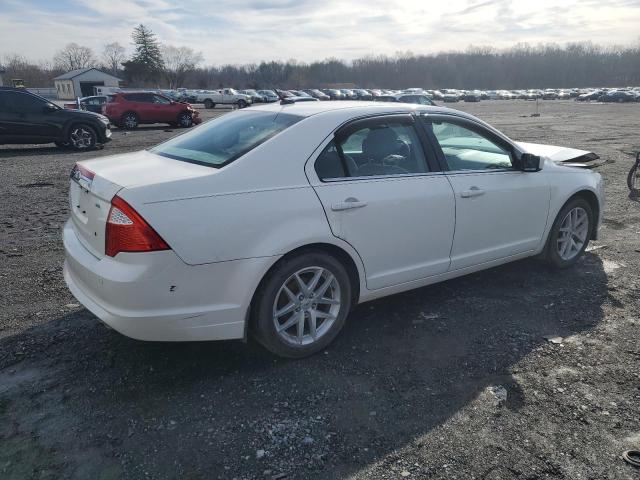 3FAHP0JA0CR167233 - 2012 FORD FUSION SEL WHITE photo 3