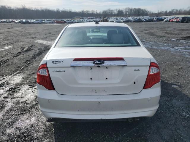 3FAHP0JA0CR167233 - 2012 FORD FUSION SEL WHITE photo 6