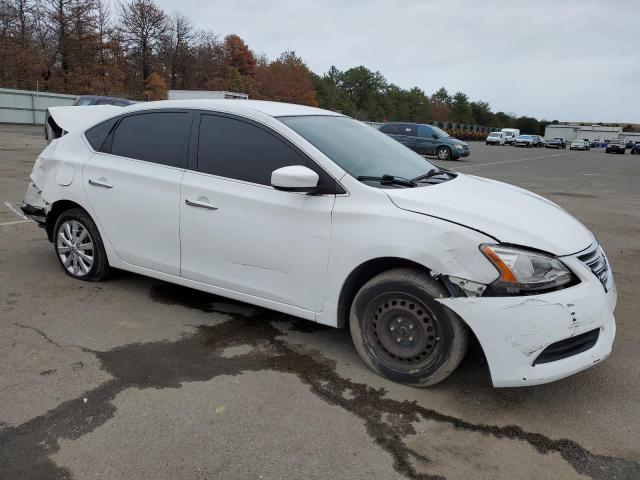 3N1AB7AP5FY338658 - 2015 NISSAN SENTRA S WHITE photo 4