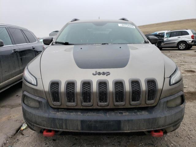 1C4PJMBS1HW594110 - 2017 JEEP CHEROKEE TRAILHAWK TAN photo 5