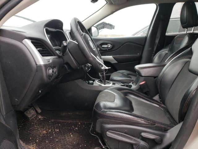 1C4PJMBS1HW594110 - 2017 JEEP CHEROKEE TRAILHAWK TAN photo 7