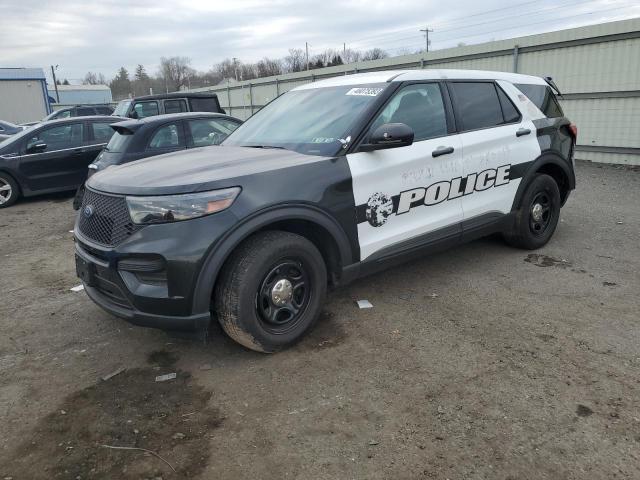 1FM5K8AB6LGA55770 - 2020 FORD EXPLORER POLICE INTERCEPTOR TWO TONE photo 1