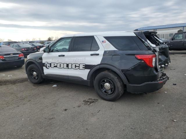 1FM5K8AB6LGA55770 - 2020 FORD EXPLORER POLICE INTERCEPTOR TWO TONE photo 2