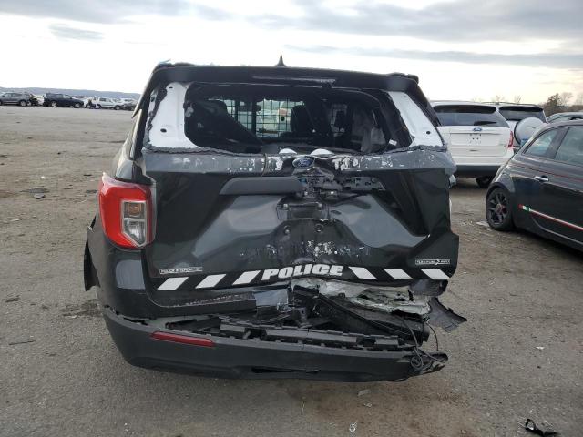 1FM5K8AB6LGA55770 - 2020 FORD EXPLORER POLICE INTERCEPTOR TWO TONE photo 6