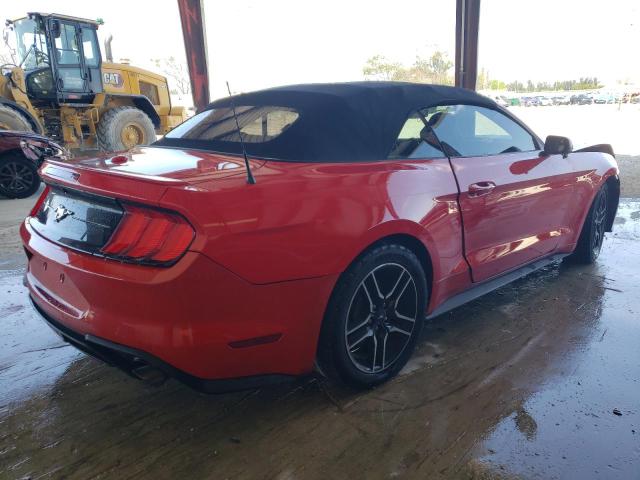 1FATP8UH1K5171083 - 2019 FORD MUSTANG RED photo 3