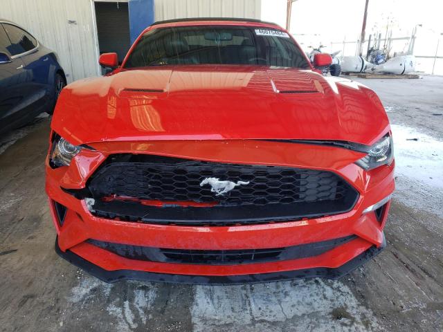 1FATP8UH1K5171083 - 2019 FORD MUSTANG RED photo 5