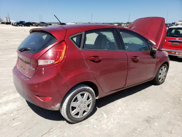 3FADP4EJ1DM194603 - 2013 FORD FIESTA SE RED photo 3