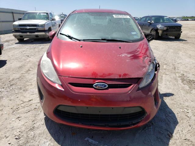 3FADP4EJ1DM194603 - 2013 FORD FIESTA SE RED photo 5