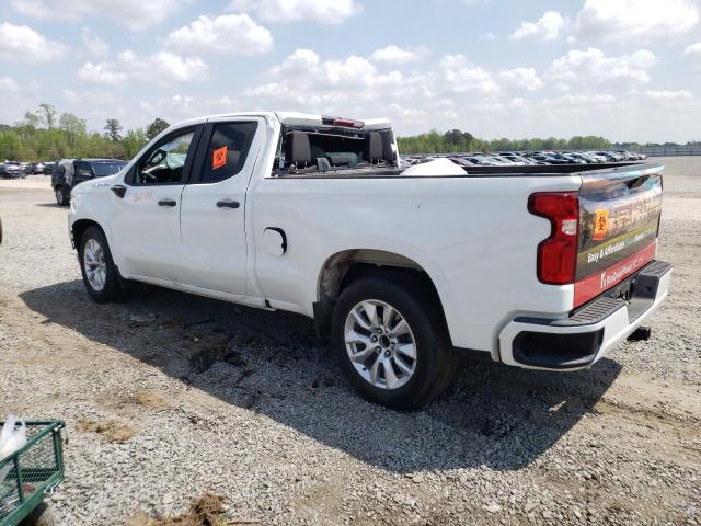 1GCRWBEH8KZ383927 - 2019 CHEVROLET SILVERADO C1500 CUSTOM WHITE photo 2