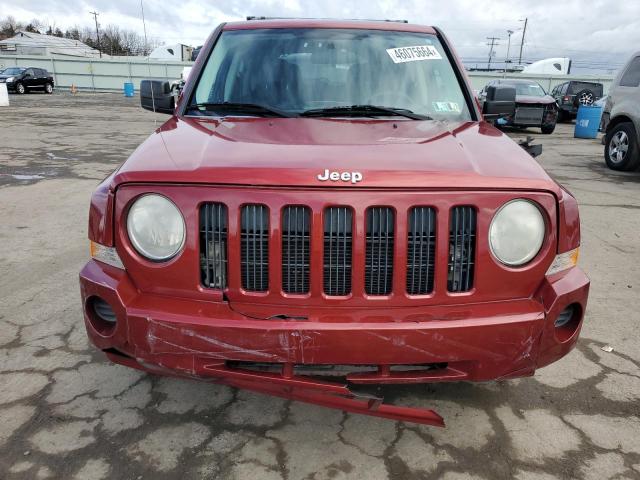 1J8FF28W48D526903 - 2008 JEEP PATRIOT SPORT RED photo 5